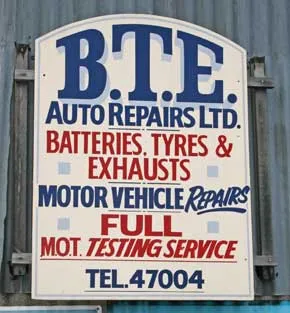 BTE Auto Repairs, Evesham garage